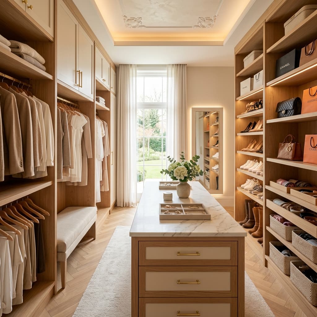 Master Closets...
